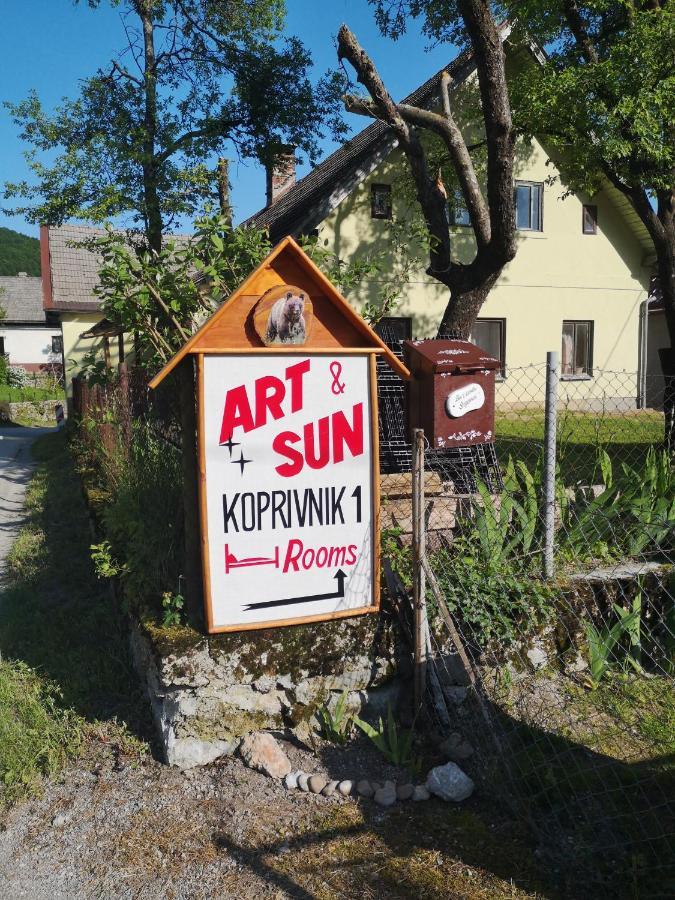 Art&Sun In An Incredible Village Koprivnik Exterior photo